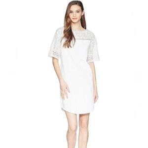 Lauren Ralph Lauren Eyelet T Shirt Dress Size Small
